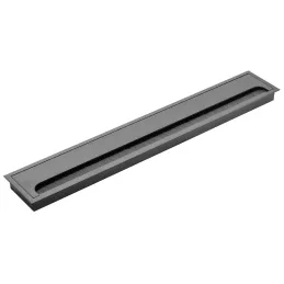 Kabelski prehod MERIDA 500 x 80 mm / črn
