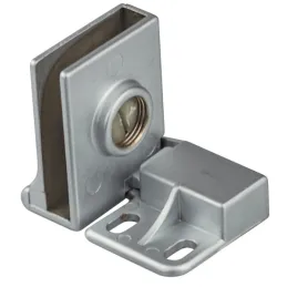 Zavesa za steklena vrata UNION brez vrtanja – Par / Aluminij