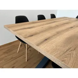 Namizna konstrukcija SICILIA / Mat črna