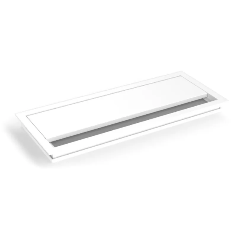 Kabelska prehodna odprtina GRACIA 240 x 100 mm / mat bela