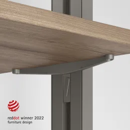 Komplet nosilcev za leseno polico za modularni garderobni sistem ZERO / Bežna