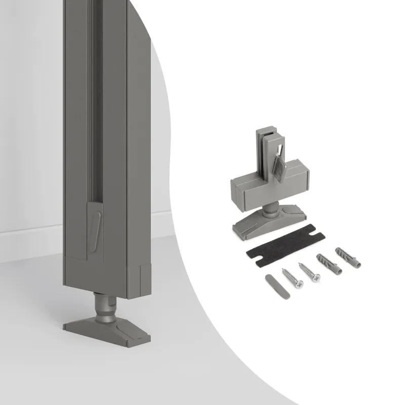 Komplet stropnih nosilcev za modularni garderobni sistem ZERO / Bežna