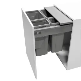 Izvlečni koš za odpadke STRONGBIN 600 – 72L / Siva