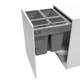Izvlečni koš za odpadke STRONGBIN 600 – 72L / Siva