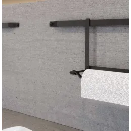 Držalo za papirnato brisačo za profil FERE / Grafitno črna