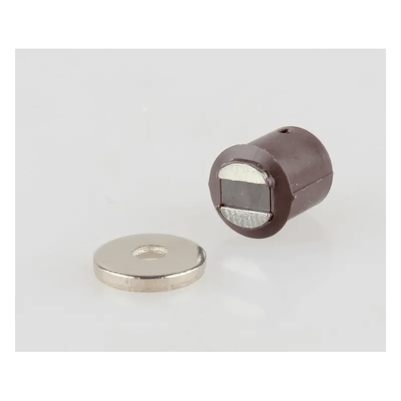 Magnet za zavese / Temno rjav