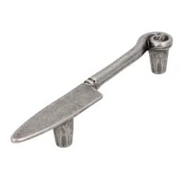 Ročaj KNIFE / Staro srebrna