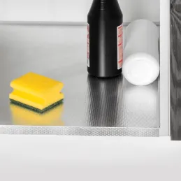 Aluminijasta zaščitna podloga za omarico / Aluminij