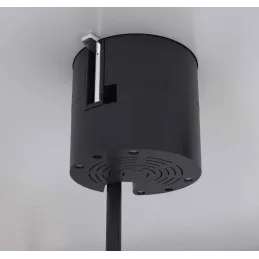 Vgradna vtičnica za mizo ATOS 1x230V + USB A-C / Črna