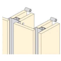 Distančni podložki za sistem GOLA Vertical 30 mm / 10 kosov