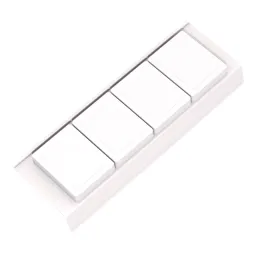Organizator za kopalniški predal BEAUTY S – 450 mm / Bel