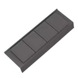 Organizator za kopalniški predal BEAUTY S – 450 mm / antracit