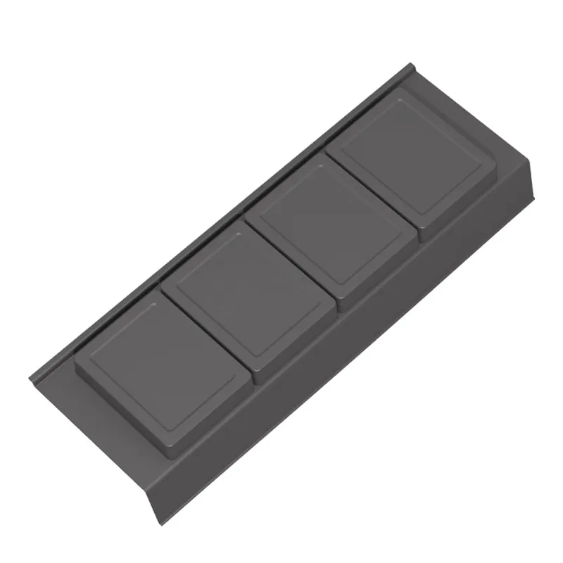 Organizator za kopalniški predal BEAUTY S – 450 mm / antracit