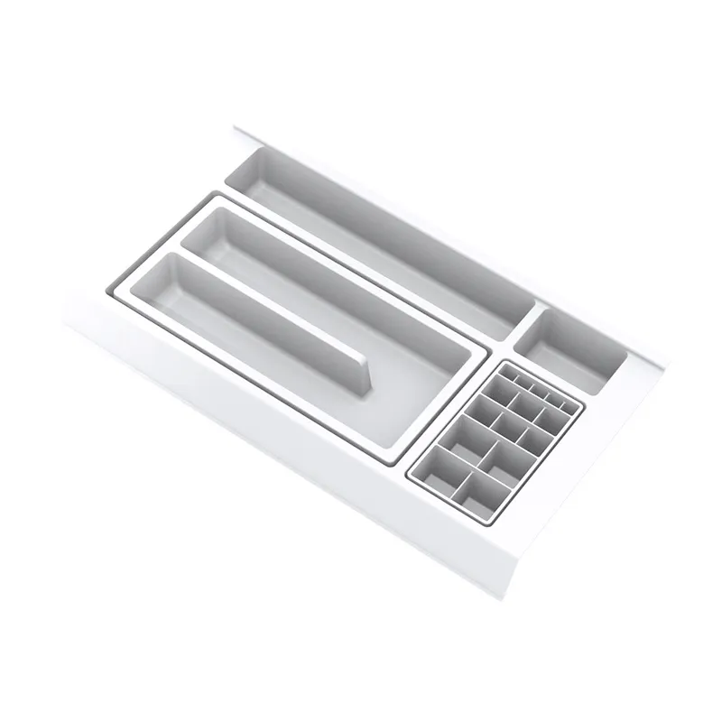 Organizator za kopalniški predal BEAUTY L – 450 mm / bel
