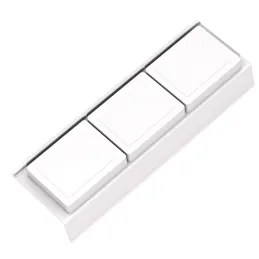 Organizator za kopalniški predal BEAUTY S – 400 mm / Bel