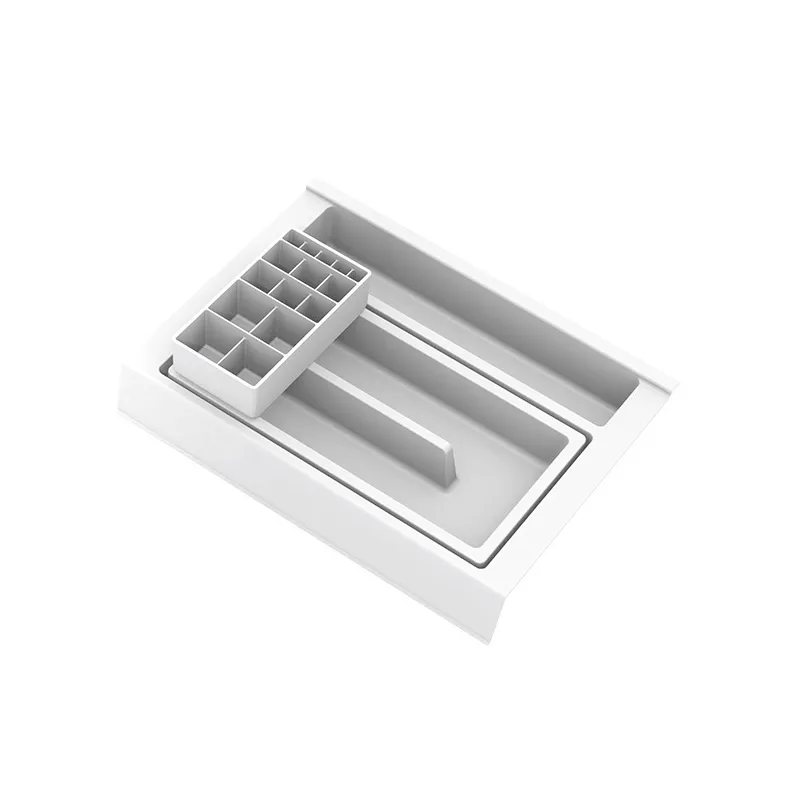 Organizator za kopalniški predal BEAUTY L – 350 mm / Bel