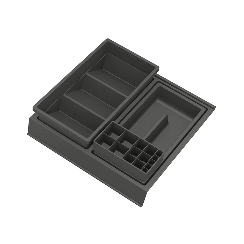 Organizator za kopalniški predal BEAUTY XL – 350 mm / antracit
