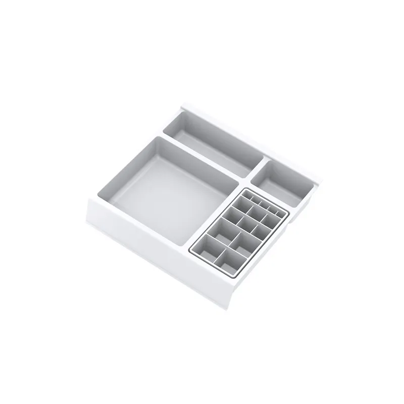 Organizator za kopalniški predal BEAUTY L – 270 mm / bel