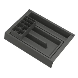Organizator za kopalniški predal BEAUTY L – 270 mm / antracit