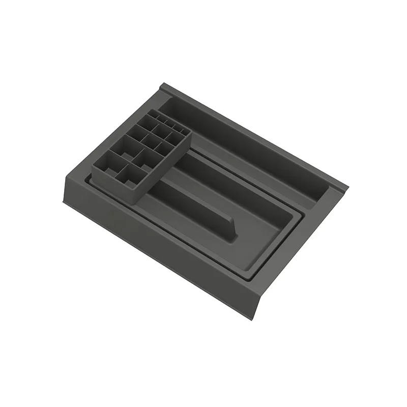 Organizator za kopalniški predal BEAUTY L – 270 mm / antracit