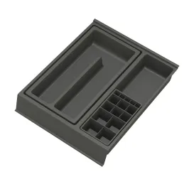 Organizator za kopalniški predal BEAUTY XL – 270 mm / Antracit