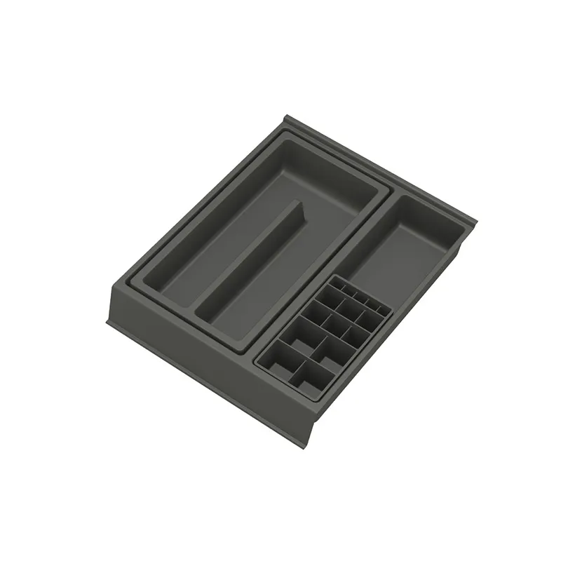 Organizator za kopalniški predal BEAUTY XL – 270 mm / Antracit