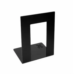 Stojalo za knjige QUADRO / Mat črna