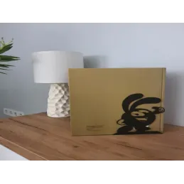 Stojalo za knjige RABBIT / Mat črna
