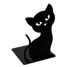 Stojalo za knjige TABBY / mat črna