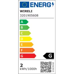 LED-luč pod omarico s senzorjem YASMINE / mat črna