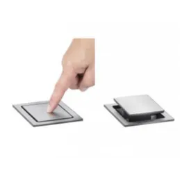 Izvlečna vtičnica SQUARE UP FRENCH 1x230V + USB A-C / mat bela