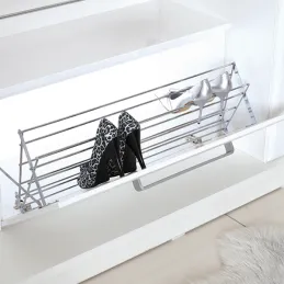 Sklopný systém na topánky ALTON / Lesklý chróm