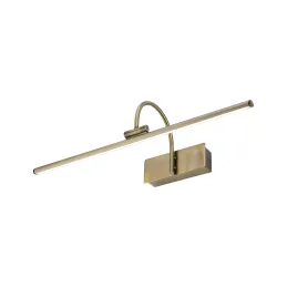Kopalniška svetilka GIOTTO LED 600 mm / Starinska medenina
