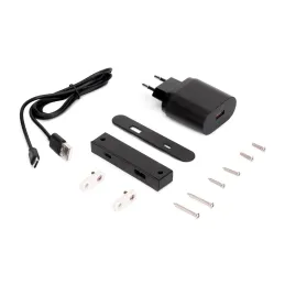 Polnilni modul za pohištvo LINKY USB A+C / mat črna