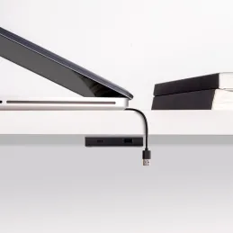 Polnilni modul za pohištvo LINKY USB A+C / mat črna