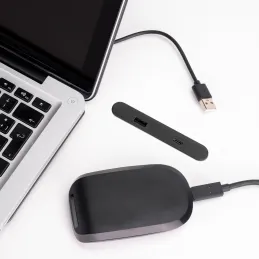 Polnilni modul za pohištvo LINKY USB A+C / mat črna