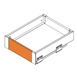 Sprednji del 1200 mm za notranji predal AXIS PRO H86 / antracitna stiroporjava