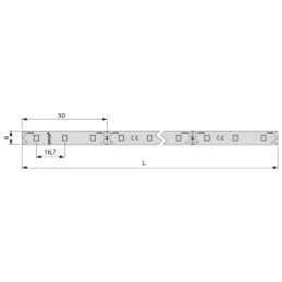 LED trak LYNX Basic – 12 V – 4,8 W – 5 m
