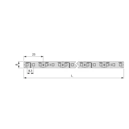 LED trak LYNX Basic – 12 V – 9,6 W – 5 m