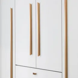 Garderobni ročaj ELDORA 1090 mm / brušeni bronz