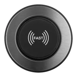 Izvlečna električna vtičnica VENUX 1x USB A-C / nerjavno jeklo