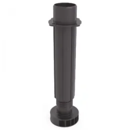 Plastična posteljna noga z nastavkom 148–250 mm / Črna
