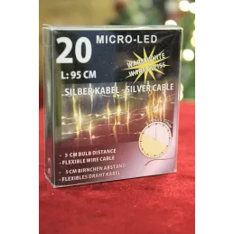 Božična veriga 95 cm LIGHT / Topla bela