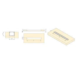 LED-profil z difuzorjem LYNX W / aluminij
