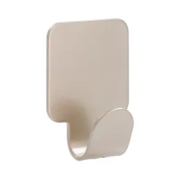 Samolepilni obešalnik QUADRO UNO / Matni nikel