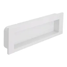 Vgradni ročaj MALI LONG / Bela matna