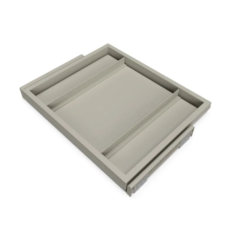 Izvlečna polica z blaženjem NEXUS 560–594 mm / Bež barva