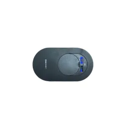 Električna vtičnica ORBIT 1x 230V + 2x USB A-C / Mat črna