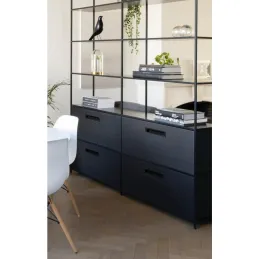 Vgrezni ročaj HOST / Črna matna