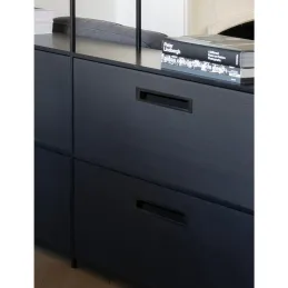 Vgrezni ročaj HOST / Črna matna